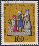Stamps Germany -  BERLIN. NAVIDAD 1969