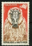 Stamps Burkina Faso -  Mascara