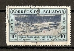Stamps : America : Ecuador :  Periodo Presidencial 1956-1960./ Construcciones Nacionales.