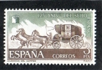 Stamps Spain -  2233- 125 ANIVº DEL SELLO ESPAÑOL- DILIGENCIA DE CORREO