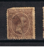 Stamps Spain -  Edifil  219  Alfonso XIII.   