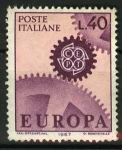 Sellos de Europa - Italia -  EUROPA 67