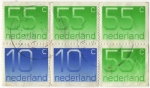 Stamps Netherlands -  CIFRAS