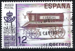 Stamps : Europe : Spain :  2638 Museo Postal. Furgón del siglo XIX