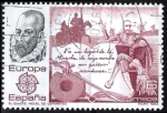 Sellos de Europa - Espaa -  2703 Europa-CEPT. Miguel de Cervantes y El Quijote.