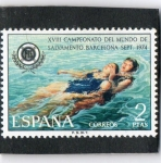 Stamps Spain -  2202- XVIII CAMPEONATOS DEL MUNDO SALVAMENTO ACUATICO.