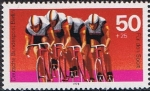 Stamps Germany -  BERLIN. DEPORTES. CICLISMO
