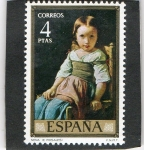 Stamps Spain -  2206- NENA  ( EDUARDO ROSALES ).