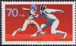 Stamps Germany -  BERLIN. DEPORTES. ESGRIMA
