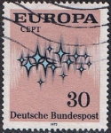 Stamps Germany -  EUROPA 1972