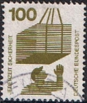 Stamps Germany -  PREVENCIÓN DE ACCIDENTES. CARGA EN SUSPENSIÓN