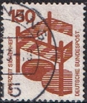 Stamps Germany -  PREVENCIÓN DE ACCIDENTES. TAPA DE ARQUETA