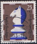 Stamps Germany -  PIEZAS DEL JUEGO DE AJEDREZ. CABALLO