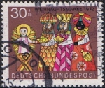 Stamps : Europe : Germany :  NAVIDAD 1972. LOS REYES MAGOS