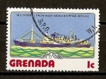 Stamps : America : Grenada :  Navios / Federal Palm.