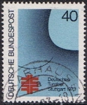 Stamps Germany -  FIESTA ALEMANA DE LA GIMNASIA EN STUTTGART