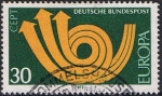 Stamps Germany -  EUROPA 1973
