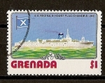 Stamps : America : Grenada :  Navios / Regina.
