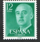 Stamps Spain -  2227-  GENERAL FRANCO.