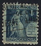 Stamps Cuba -  República de Cuba - Consejo Nacional de Tuberculosis - Pro hospitales Infantiles