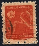 Stamps Cuba -  República de Cuba - Consejo Nacional de Tuberculosis 