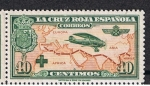 Stamps Spain -  Edifil  345  Pro Cruz Roja Española. 