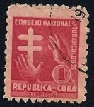 Stamps Cuba -  República de Cuba - Consejo Nacional de Tuberculosis