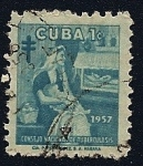 Stamps Cuba -  Consejo Nacional de Tuberculosis