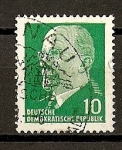 Stamps : Europe : Germany :  DDR / P. Walter Ulbricht.