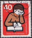 Stamps : Europe : Germany :  PRO-JUVENTUD 1974. ESTUDIO