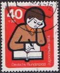 Sellos del Mundo : Europa : Alemania : PRO-JUVENTUD 1974. ESTUDIO