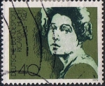 Stamps Germany -  ESCRITORAS ALEMANAS. RICARDA HUCH