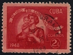 Sellos de America - Cuba -  Retiro de Comunicaciones 1948