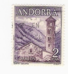 Sellos del Mundo : Europa : Andorra :  Santa coloma (repetido)