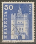 Stamps : Europe : Switzerland :  SUIZA_SCOTT 390d PUERTA SPALEN, BASEL. $0.2