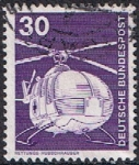 Stamps Germany -  INDUSTRIA Y TÉCNICA. HELICÓPTERO