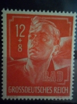 Stamps Germany -  deutsches reich 