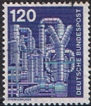 Stamps Germany -  INDUSTRIA Y TÉCNICA. QUIMICA