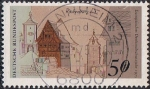 Stamps Germany -  AÑO EUROPEO DEL PATRIMONIO ARQUITECTÓNICO. ROTHENBURG