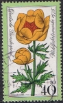 Sellos de Europa - Alemania -  FLORA DE LOS ALPES. BOTÓN DE ORO