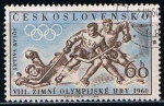 Sellos de Europa - Checoslovaquia -  Scott  965  Hockey