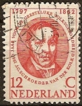 Sellos de Europa - Holanda -  J.C.Schroeder van der Kolk 1797-1862