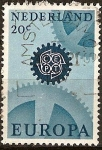 Stamps Netherlands -   EUROPA-Ruedas dentadas