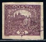 Sellos de Europa - Checoslovaquia -  Scott  29  Hradcany en Praga