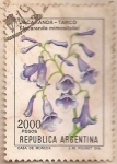 Stamps : America : Argentina :  Jacaranda tarco