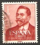 Stamps Spain -  1351 - I centº del nacimiento de Juan Vázquez de Mella