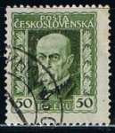 Stamps Czechoslovakia -  Scott  96  Pres. Masaryk