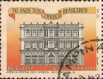 Sellos de America - Brasil -  330 Años de los Correos Brasileros. Agencia Central de Correos - RJ.