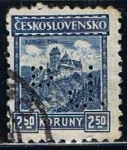 Stamps Czechoslovakia -  Scott  111  Castillo Karlstein