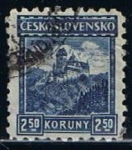 Stamps Czechoslovakia -  Scott  111  Castillo Karlstein (2)